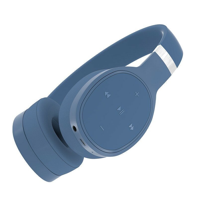 Wireless bluetooth 5.0 Headphone Deep Bass HiFi Stereo Sound Head-mounted Portable Foldable Sports Headset With Image 9