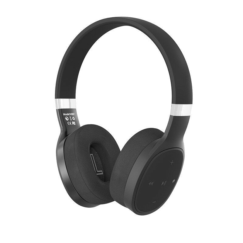 Wireless bluetooth 5.0 Headphone Deep Bass HiFi Stereo Sound Head-mounted Portable Foldable Sports Headset With Image 10