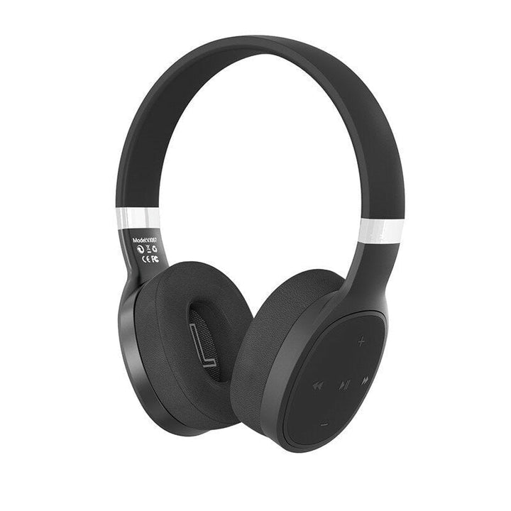 Wireless bluetooth 5.0 Headphone Deep Bass HiFi Stereo Sound Head-mounted Portable Foldable Sports Headset With Image 1