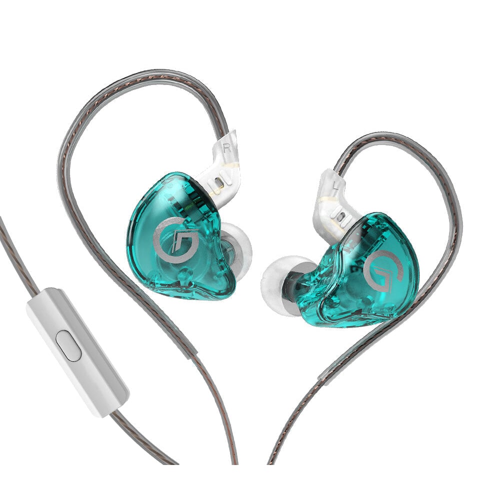 Dynamic In-Ear Wired Earphone HiFi Noice Cancelling Sport Game Earphone Detachable Cable Earplugs Headphone With Image 1