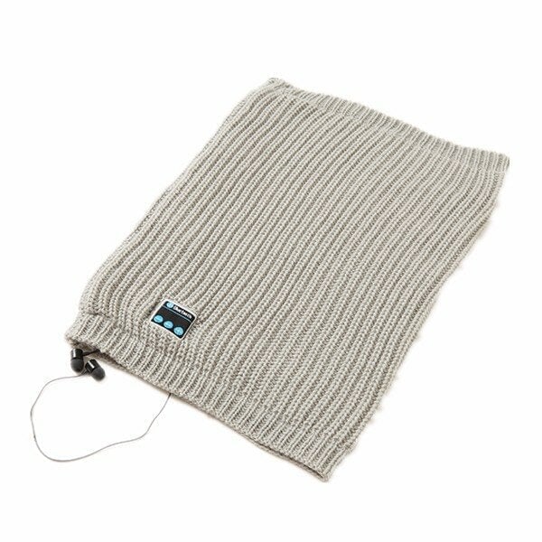 Universal bluetooth Headset Scarf Warm Winter Knitting Music Collar Scarf for iPhone Samsung Image 1
