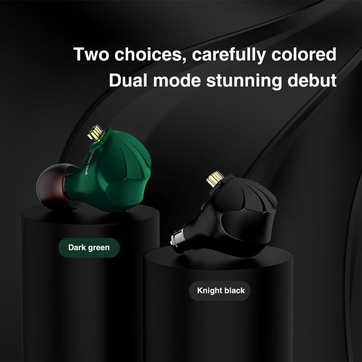 Dynamic Drivers In Ear Earphone Noise Cancelling Headphone 2Pin 0.75MM Connector for Mobile Phones PC Computer Image 8