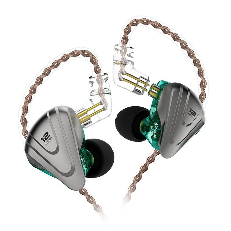 Earphone Terminator HiFi DJ Monitor Super Bass 3.5mm Wired Stereo Headphone Earbuds [12 Drivers] Image 4