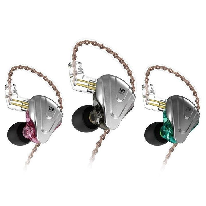 Earphone Terminator HiFi DJ Monitor Super Bass 3.5mm Wired Stereo Headphone Earbuds [12 Drivers] Image 11