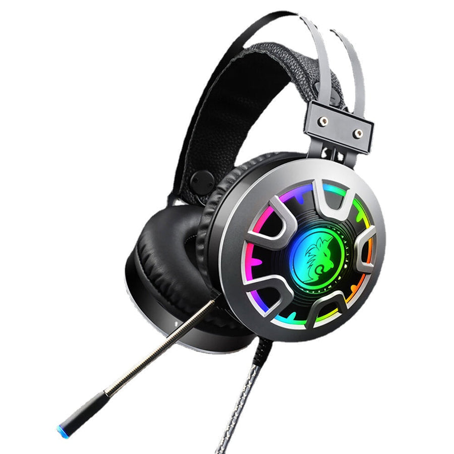 Gaming Headphone Stereo Sound Headset With LED Microphone Audio Cable Image 1