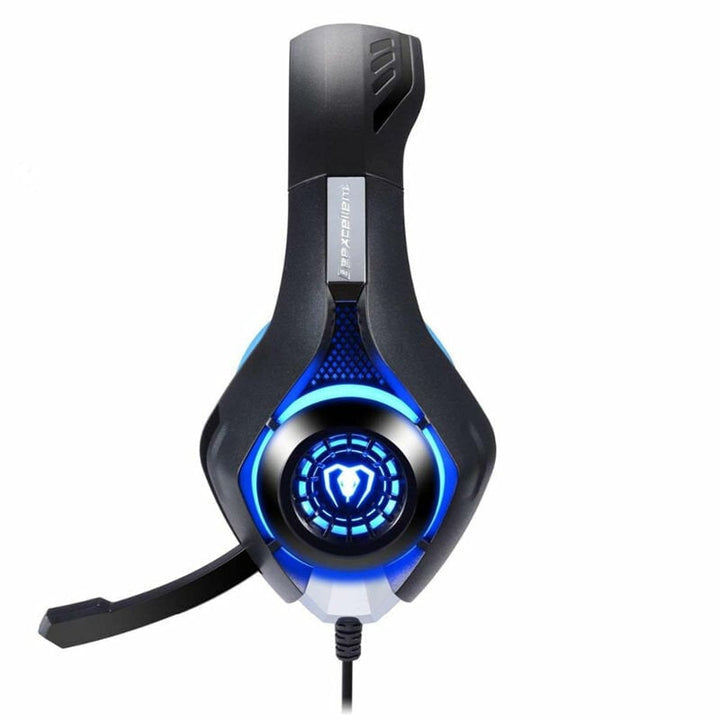 Stereo Gaming Headset Casque Deep Bass Stereo Game Headphone with Mic LED Light for PS4 Phone PC Laptop Gamer Image 4
