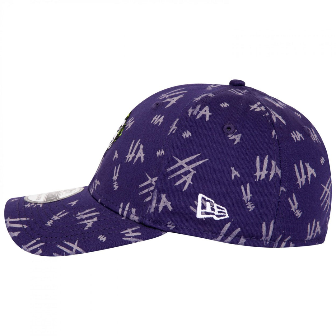 Joker Purple All Over HAHA 39Thirty Fitted Era Hat Image 3