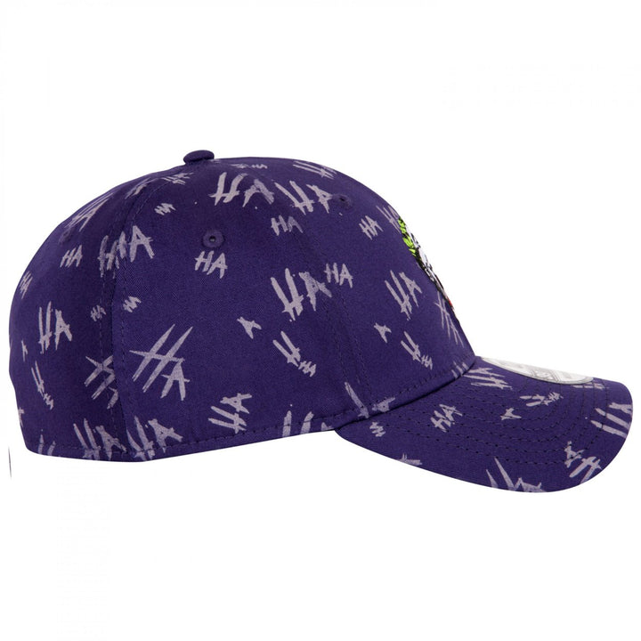 Joker Purple All Over HAHA 39Thirty Fitted Era Hat Image 4