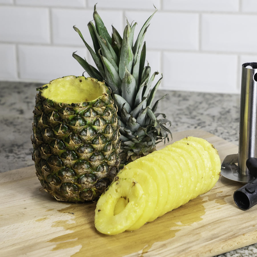 Stainless Steel Pineapple Corer Slicer Easy Peel Core Fruit Tool Kitchen Gadget Image 1