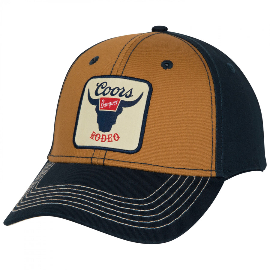 Coors Banquet Rodeo Cotton Twill Snapback Hat Image 1