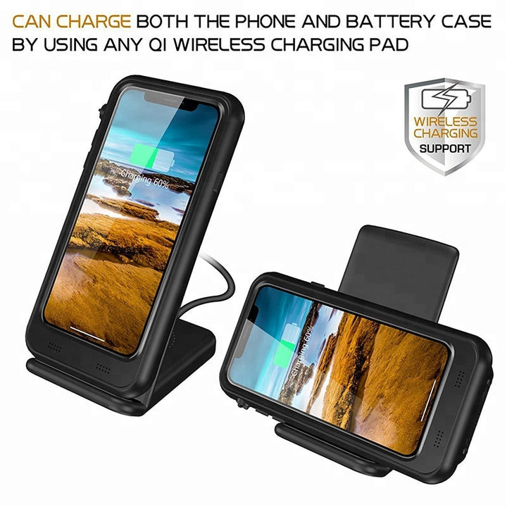 iPhone 11 Pro Max Battery Case: Waterproof and Wireless Charging (4800 mAh) Image 4