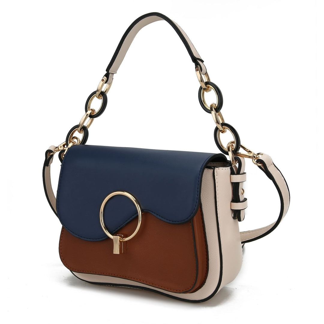 Fantasia Solid Crossbody Handbag by Mia K. Image 2