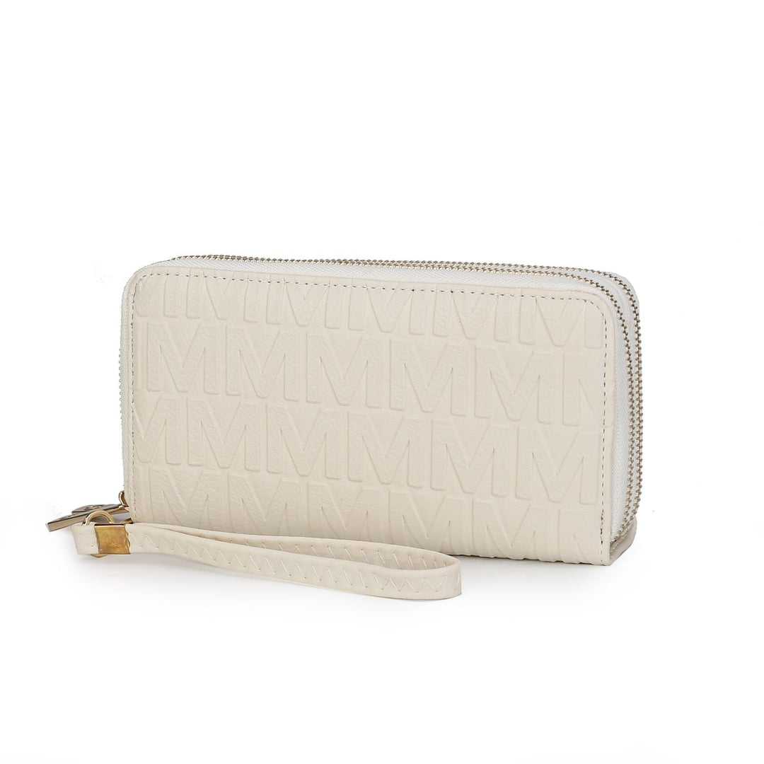 MKF Collection Aurora Multi-Compartment M Signature Wallet by Mia K. Image 2