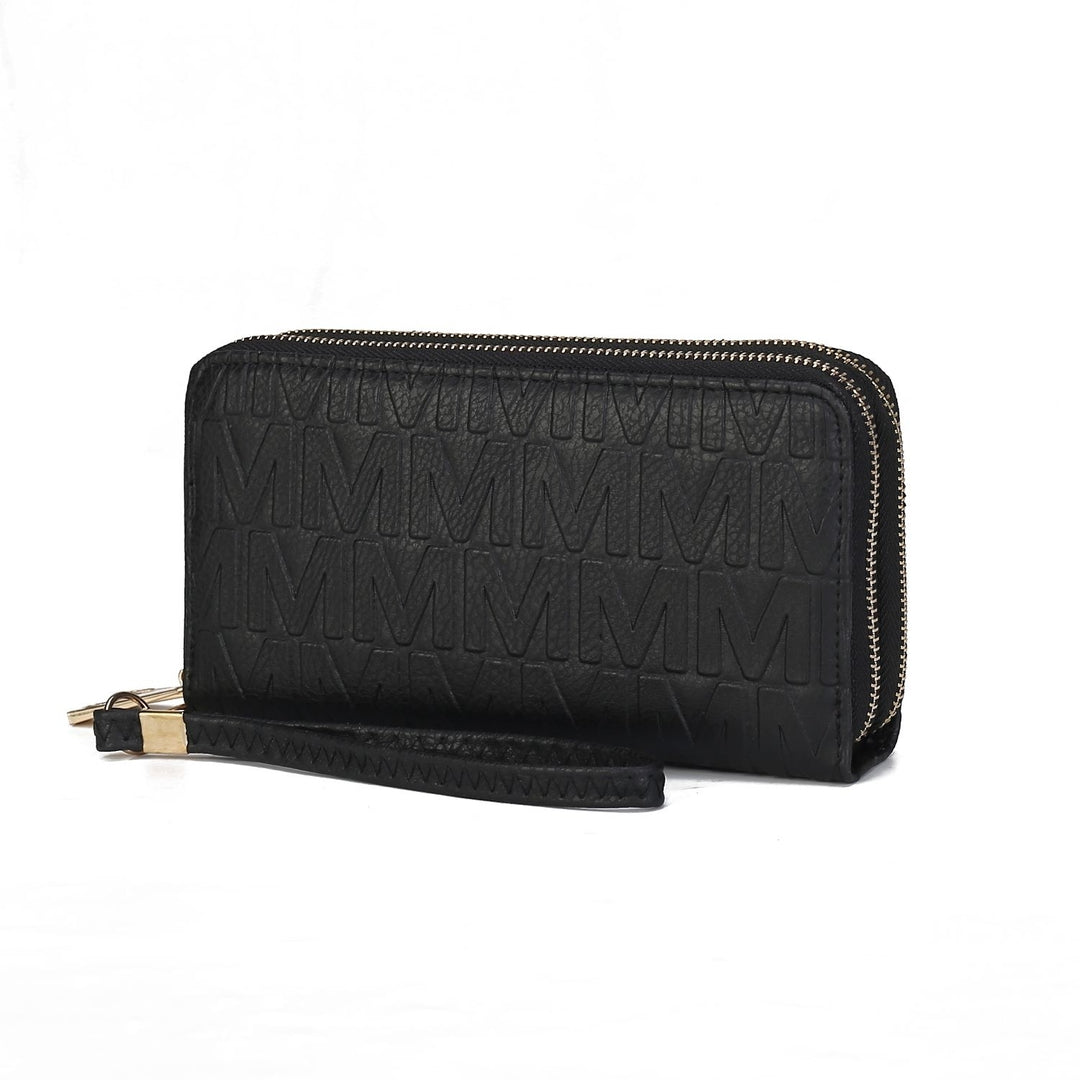 MKF Collection Aurora Multi-Compartment M Signature Wallet by Mia K. Image 3