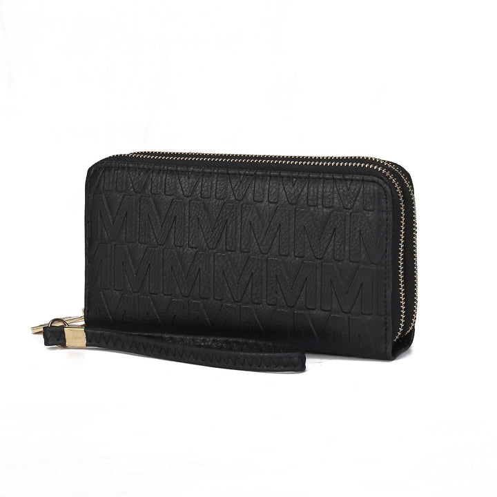 MKF Collection Aurora Multi-Compartment M Signature Wallet by Mia K. Image 3