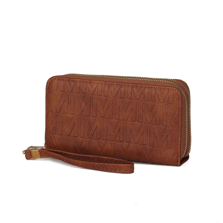 MKF Collection Aurora Multi-Compartment M Signature Wallet by Mia K. Image 4