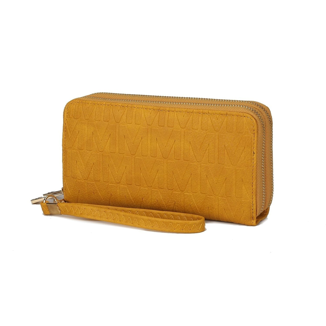 MKF Collection Aurora Multi-Compartment M Signature Wallet by Mia K. Image 1