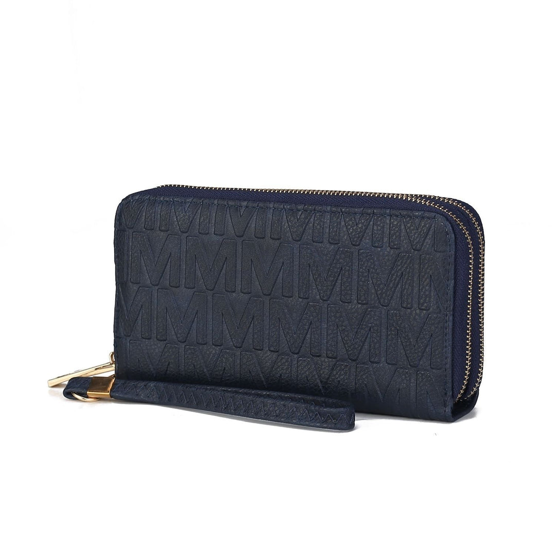 MKF Collection Aurora Multi-Compartment M Signature Wallet by Mia K. Image 8