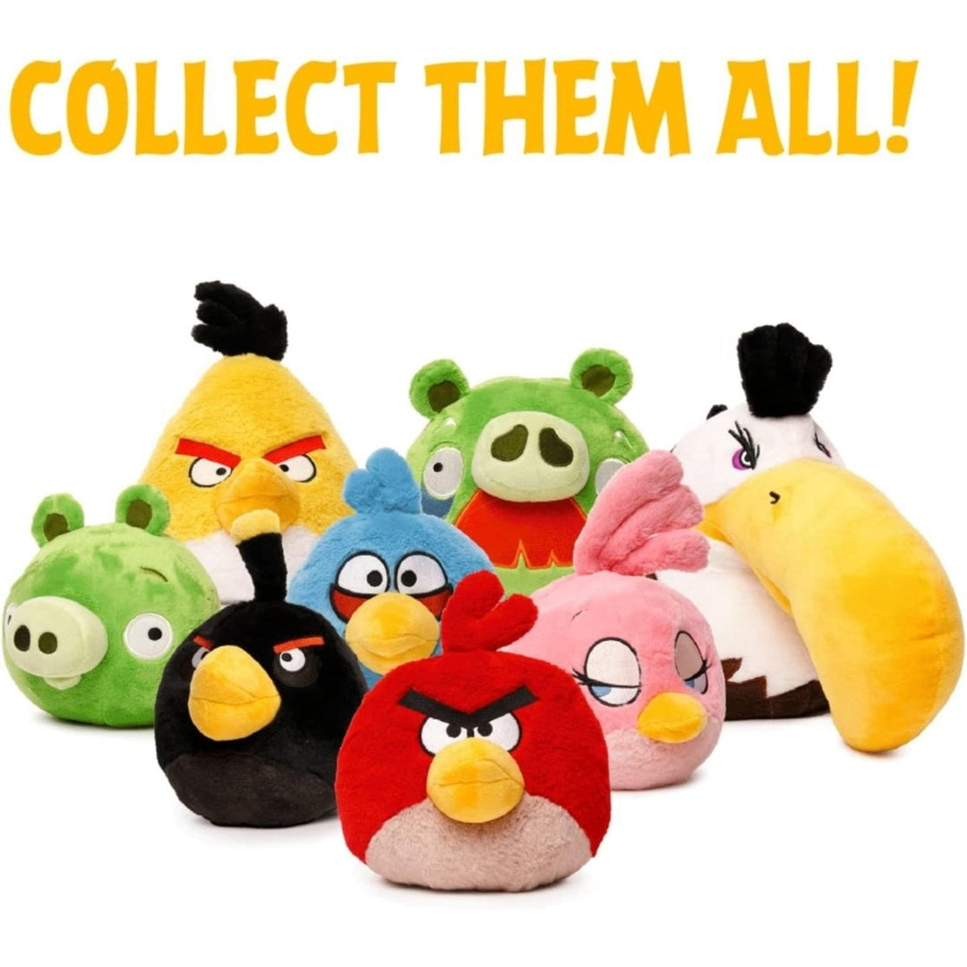 Angry Birds Bomb Black Bird Plush 8" Character Doll Soft Pillow Toy Mighty Mojo Image 4