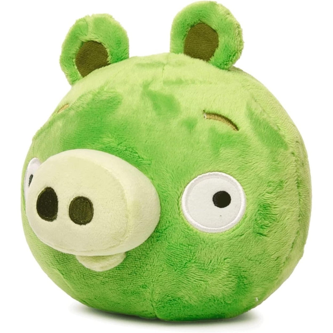 Angry Birds Green Pig Plush 7" Stuffed Toy Mighty Mojo Bad Piggies Doll Image 3