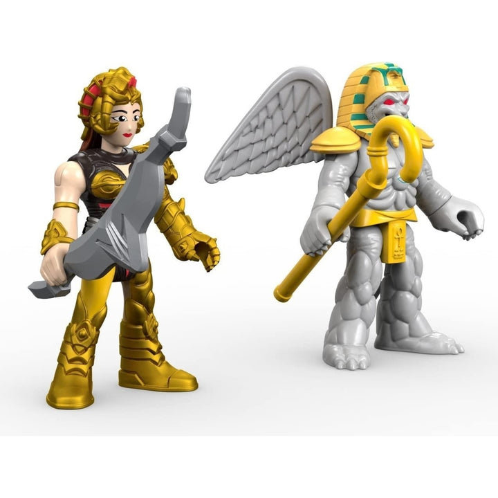 Imaginext King Sphinx and Scorpina Figures Mighty Morphin Power Rangers Fisher-Price Image 3