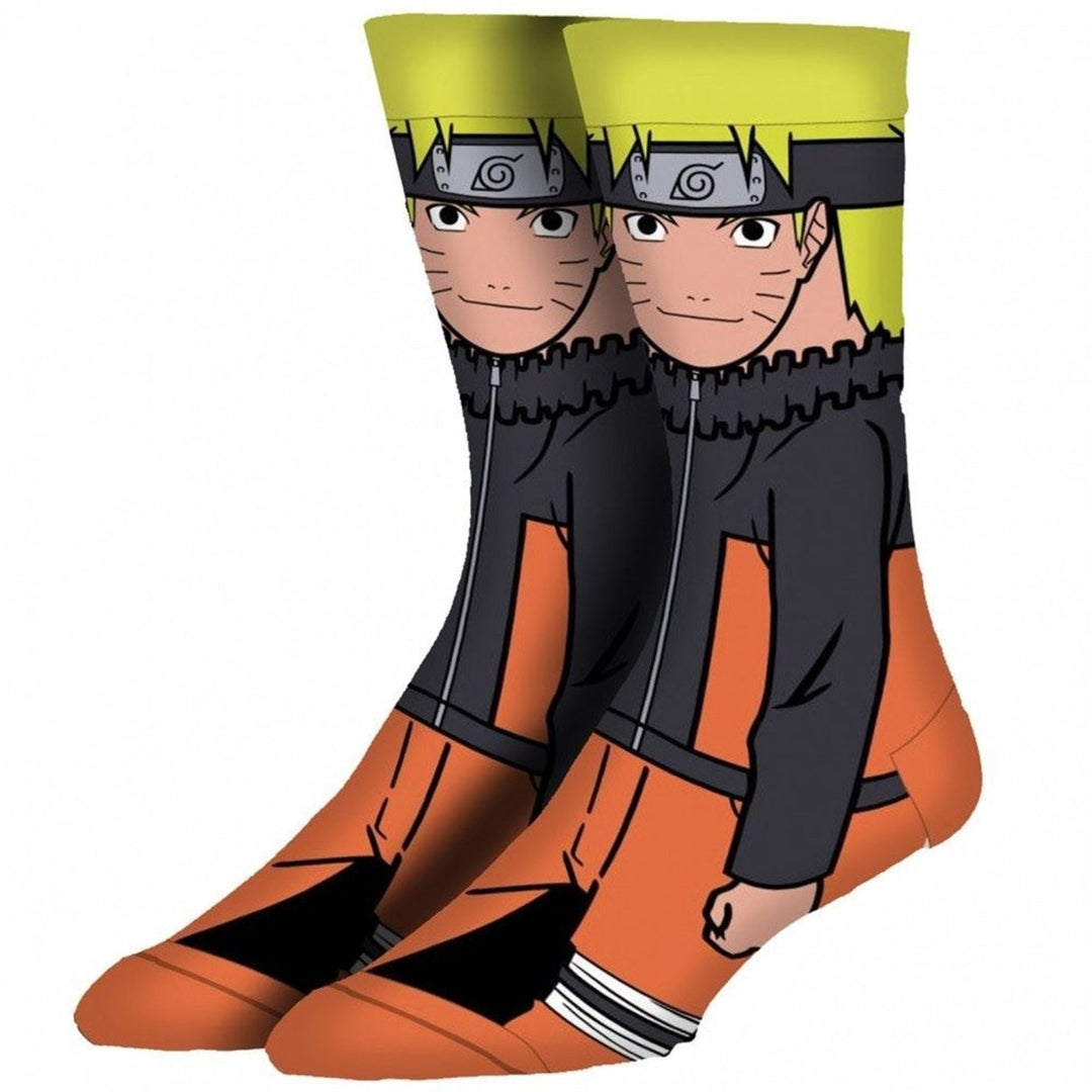 Naruto 360 Crew Sock Image 1