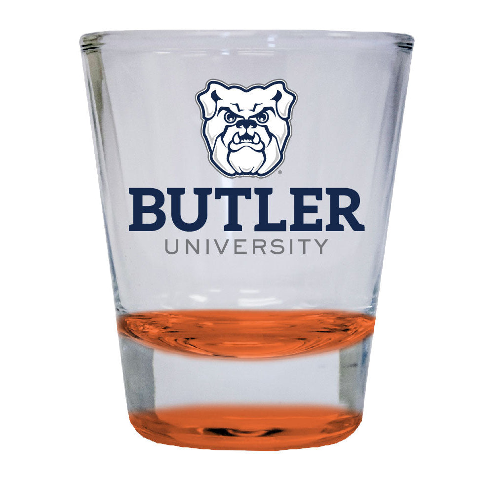 Butler Bulldogs 2 ounce Color Etched Shot Glasses Image 2