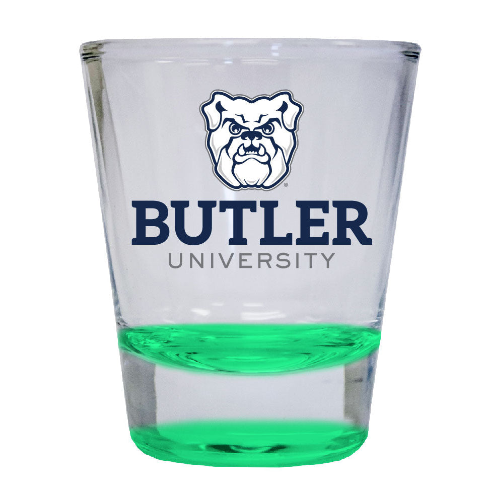 Butler Bulldogs 2 ounce Color Etched Shot Glasses Image 3