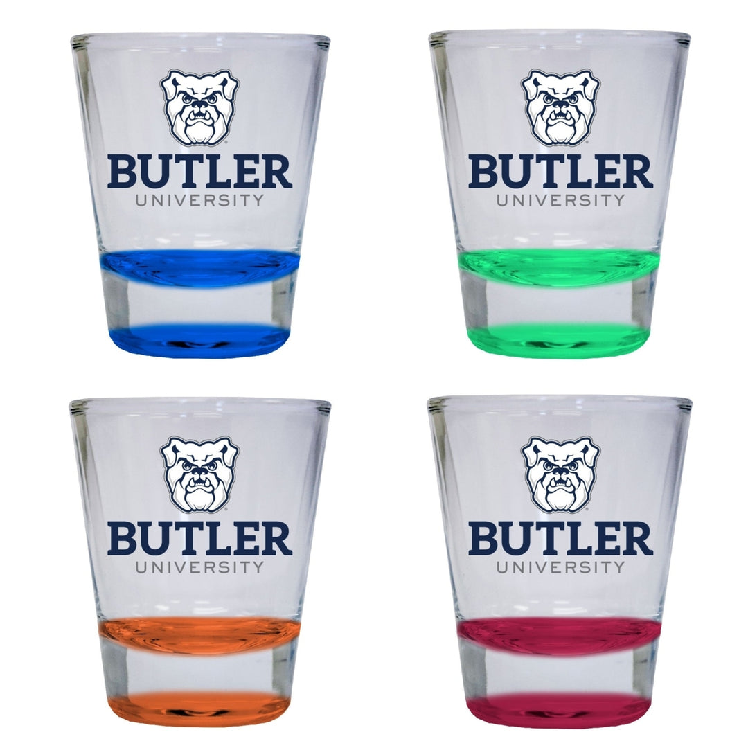 Butler Bulldogs 2 ounce Color Etched Shot Glasses Image 4