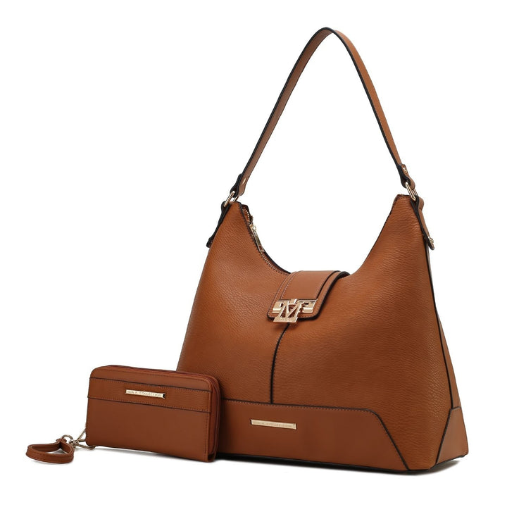 Graciela Hobo Multi-Functional Shoulder Bag Handbag by Mia K. Image 3