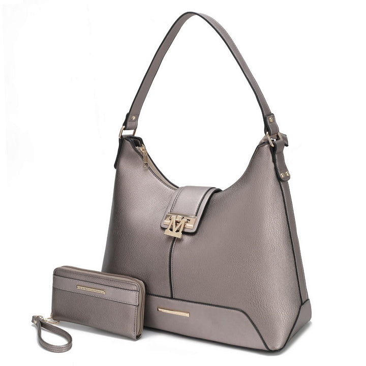 Graciela Hobo Multi-Functional Shoulder Bag Handbag by Mia K. Image 9