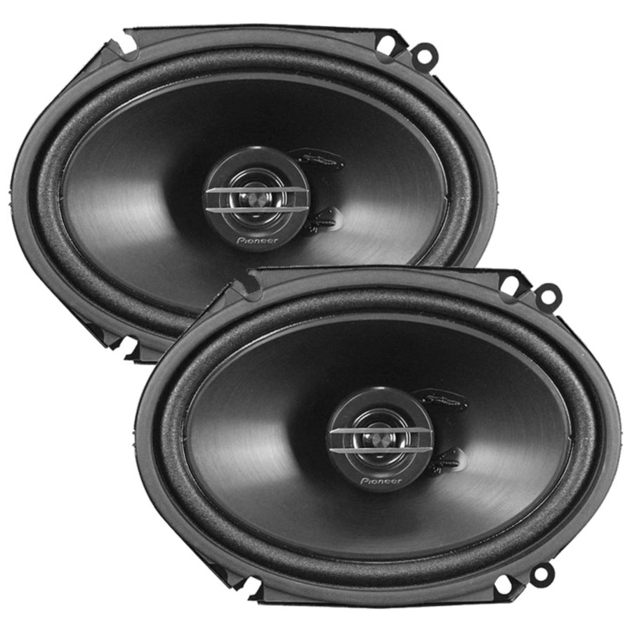 Pioneer 250W 6x8 2-Way Coaxial Car Speakers G-Series Polypropylene MICA Cone Pair Image 1