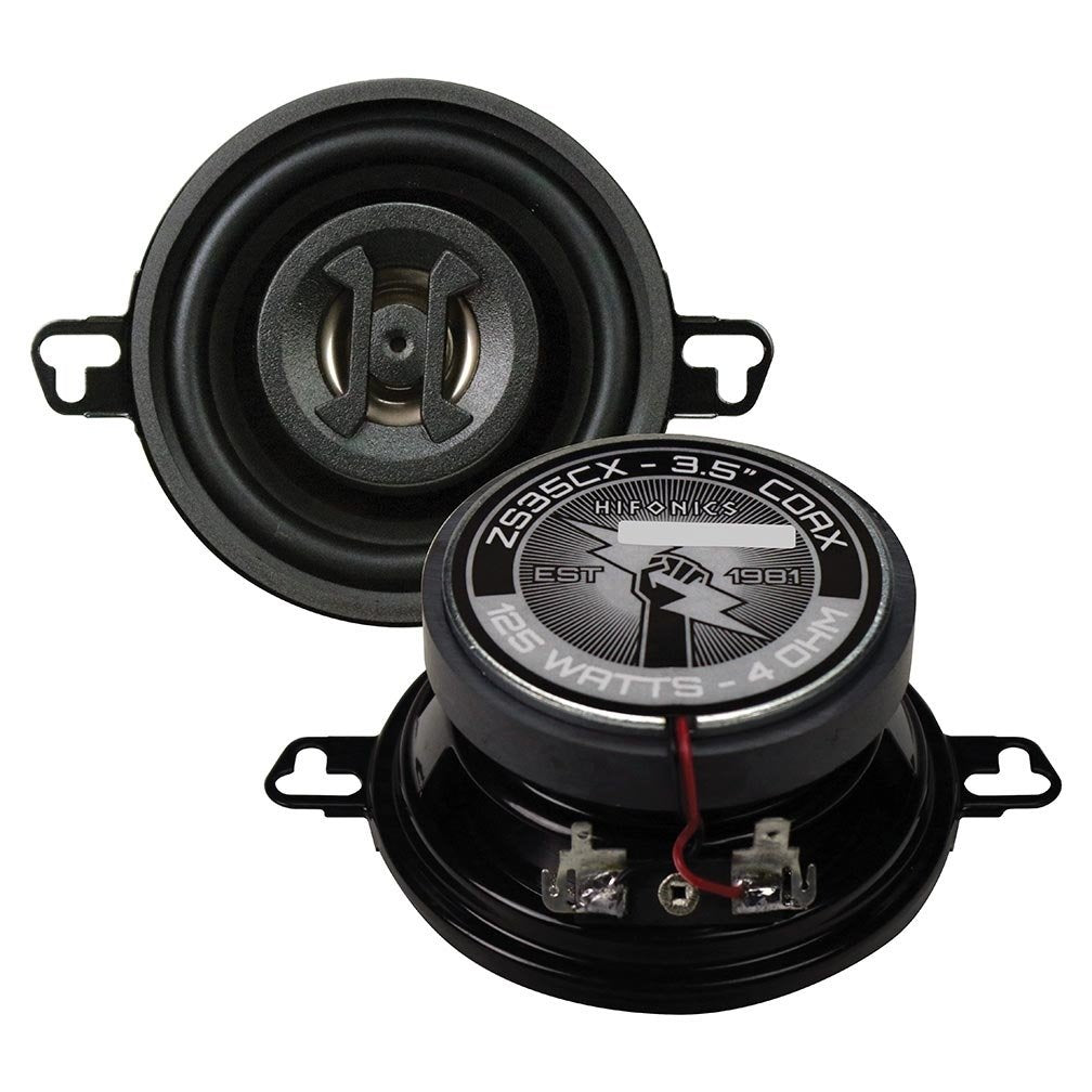 Hifonics Zeus 3.5" Coaxial SpeakerBLACK Image 1