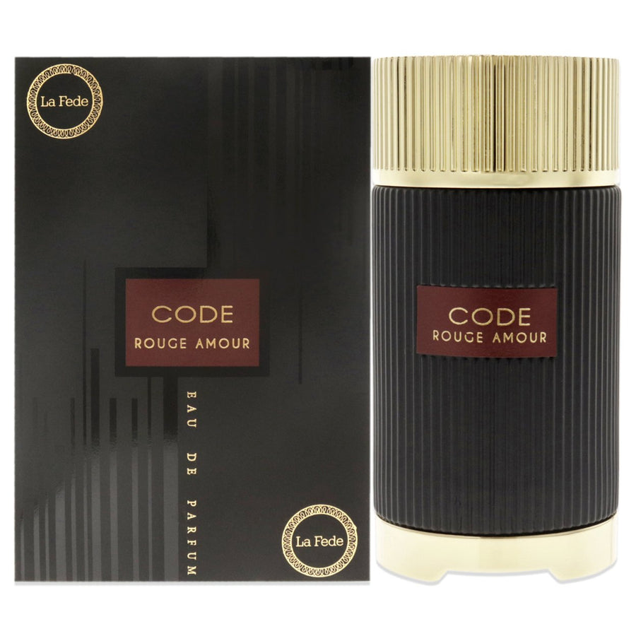 Code Rouge Amour by Khadlaj for Unisex - 3.4 oz EDP Spray Image 1