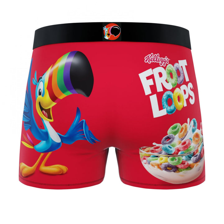 Crazy Boxer Kelloggs Froot Loops Mens Boxer Briefs Image 3