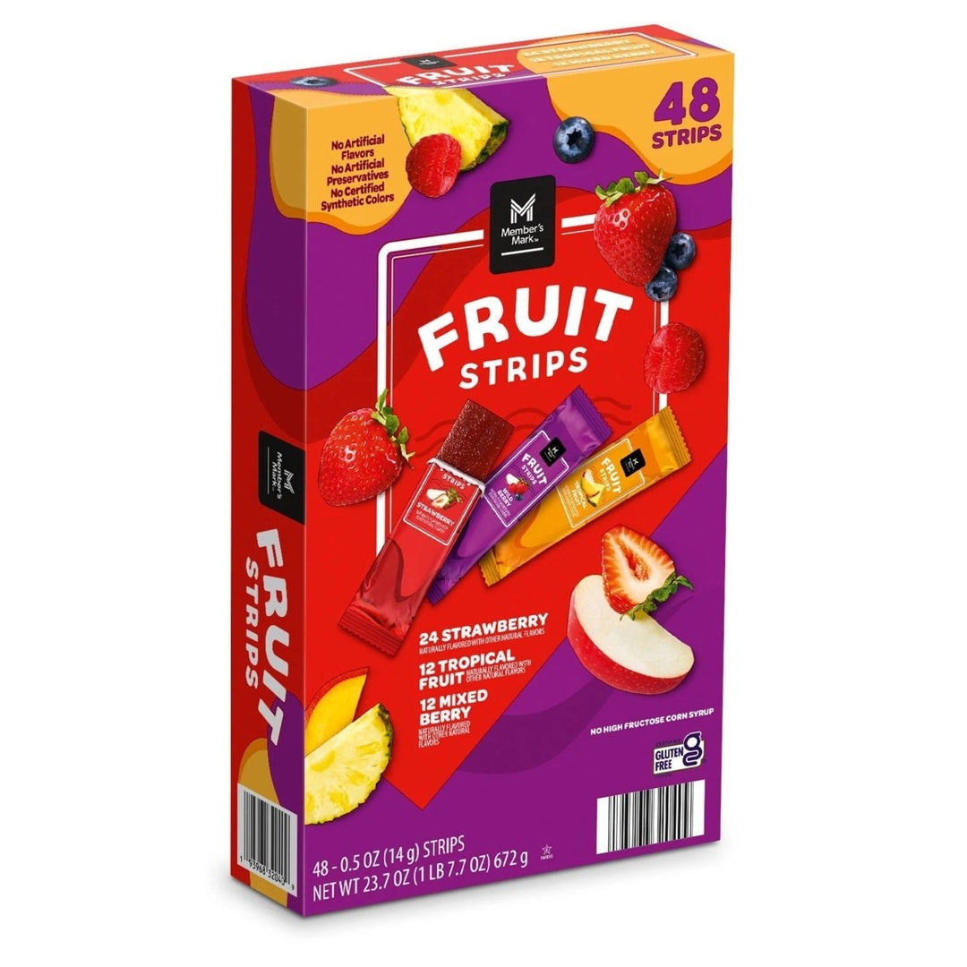 Members Mark Fruit Strips (48 Count) Image 1