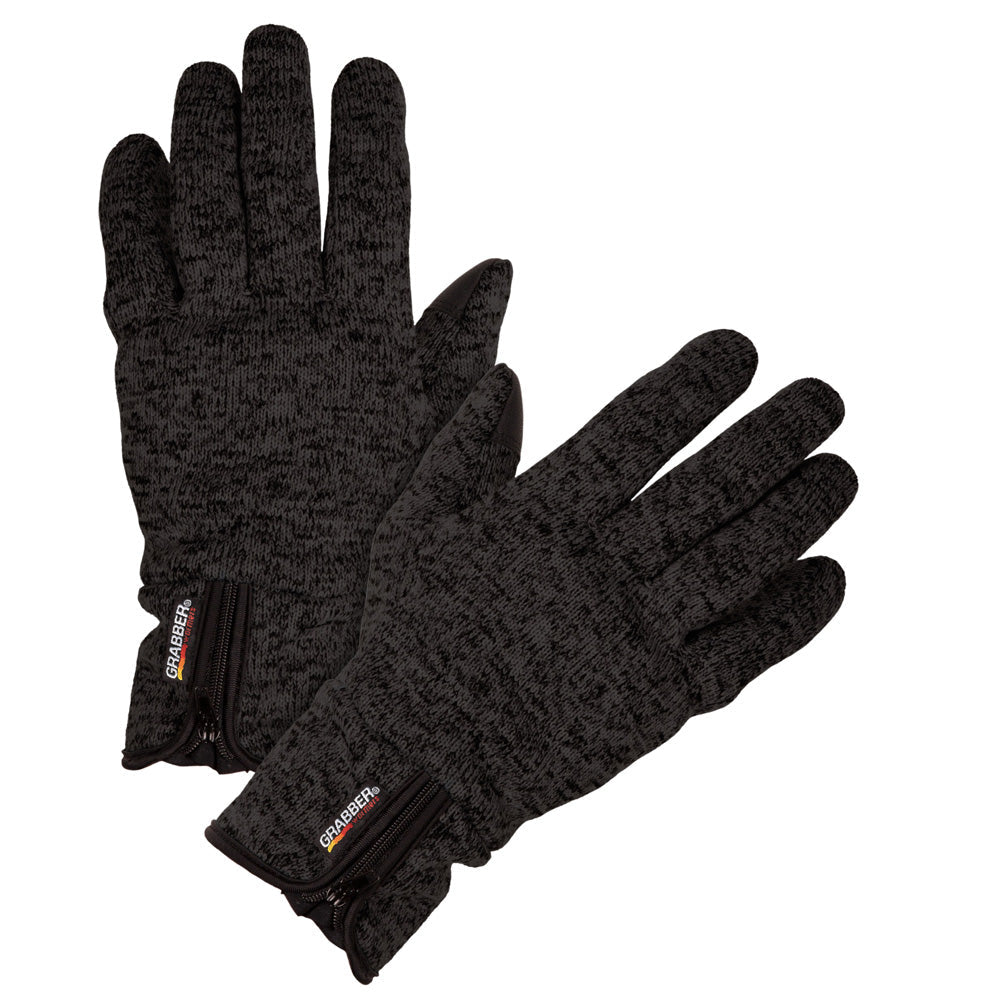 Grabber Heated Sweater Fleece Gloves with Grabber Warmers Large/X-Large Image 1