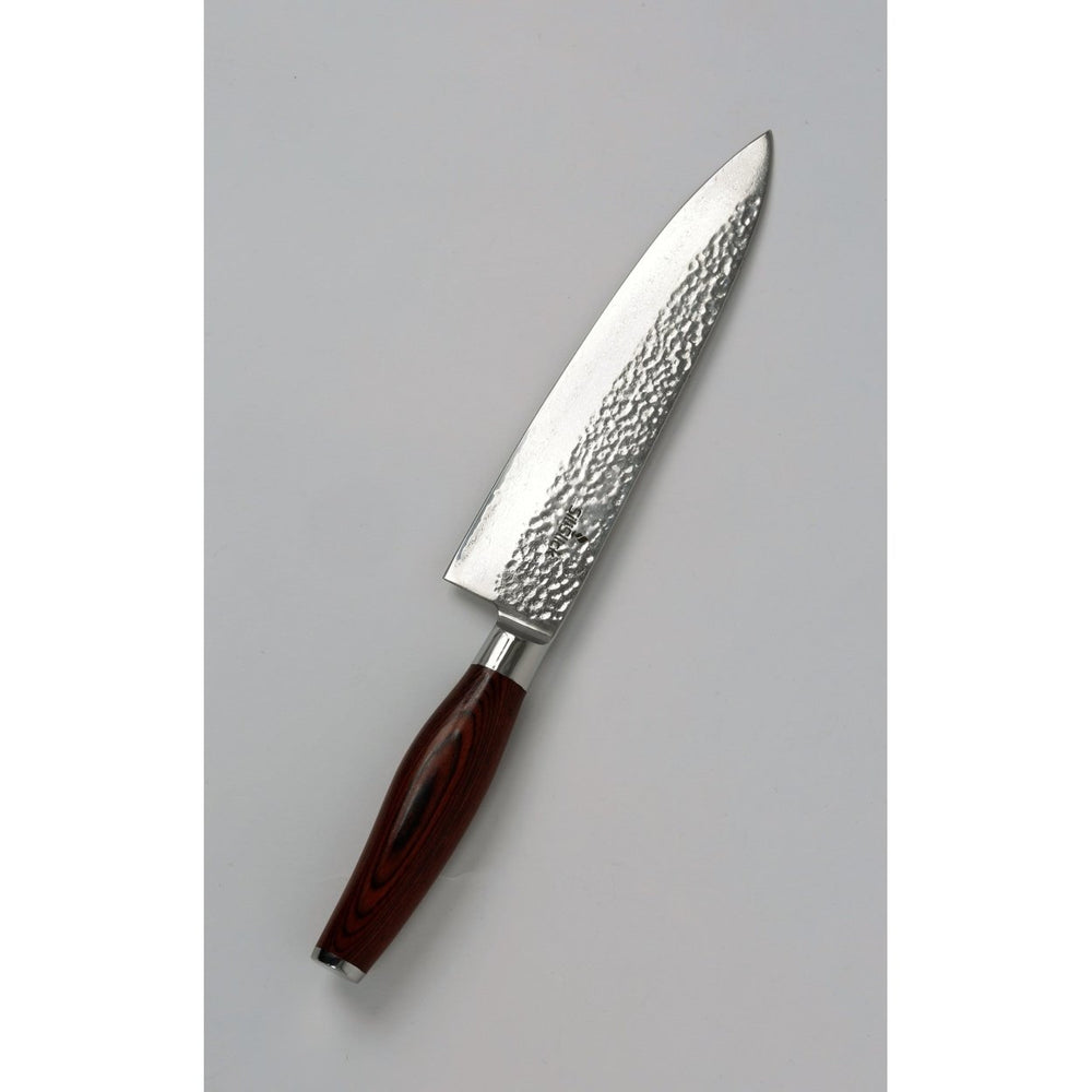 Damascus Stainless Steel Knife - Chef Hammered Design Image 2
