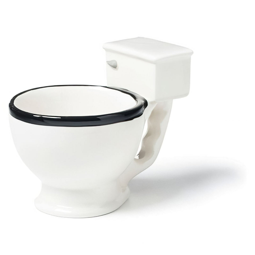 Toilet 12oz Ceramic Coffee Cup Image 1