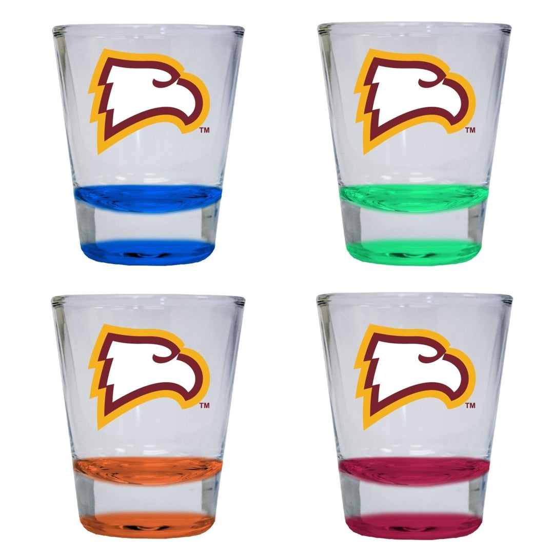 Winthrop University 2 ounce Color Etched Shot Glasses Image 4