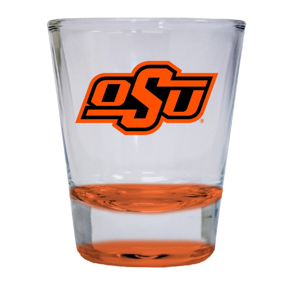 Oklahoma State Cowboys 2 ounce Color Etched Shot Glasses Image 2