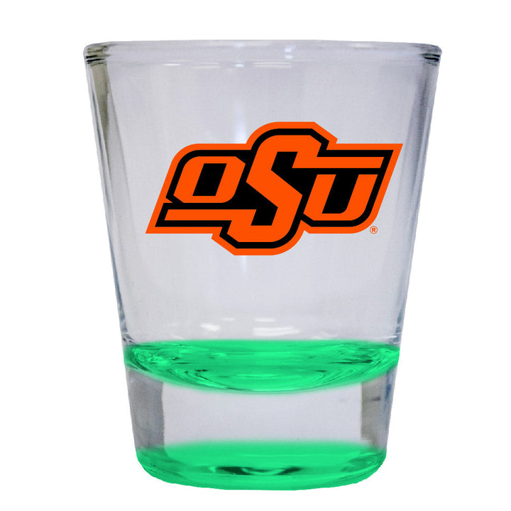 Oklahoma State Cowboys 2 ounce Color Etched Shot Glasses Image 3