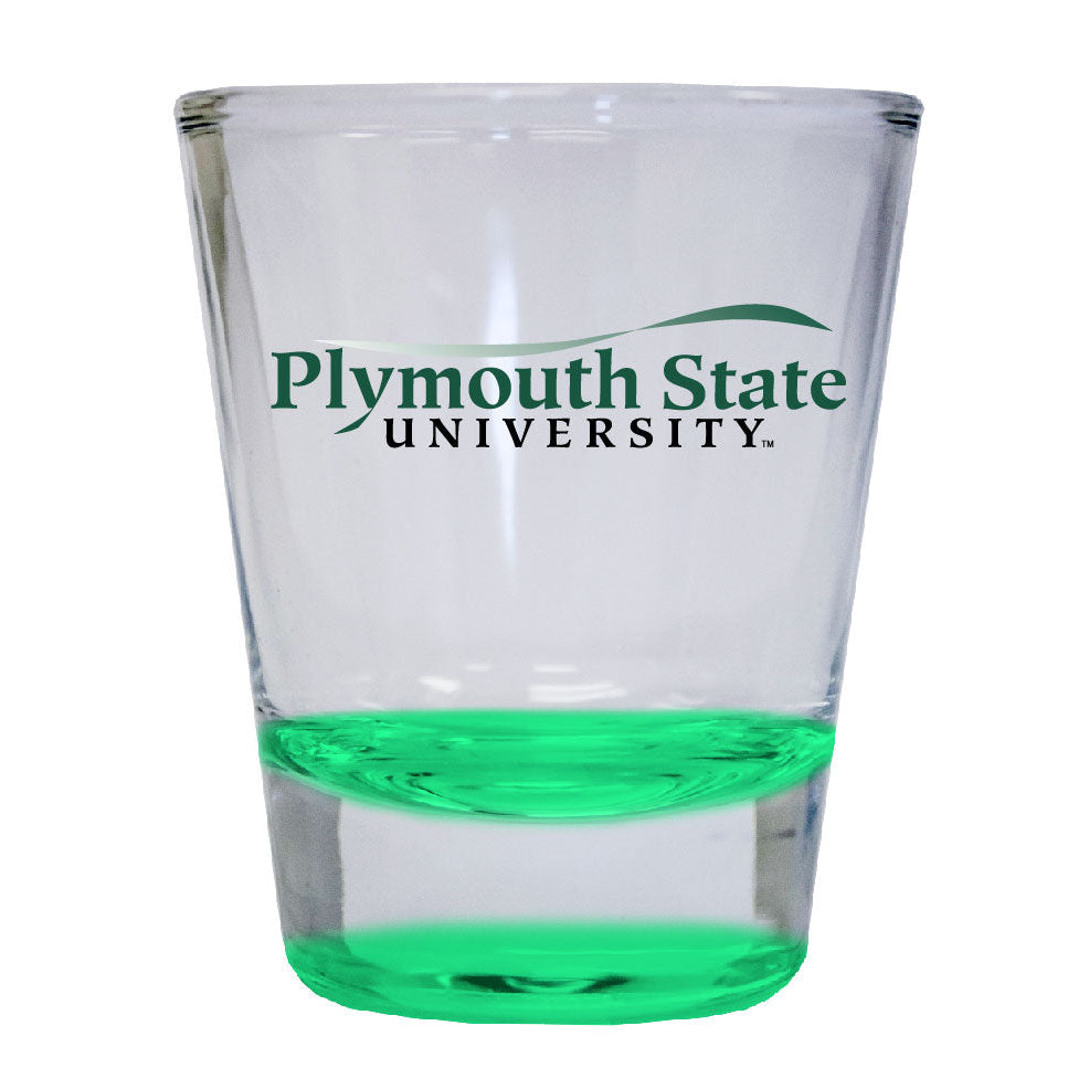 Plymouth State University 2 ounce Color Etched Shot Glasses Image 3