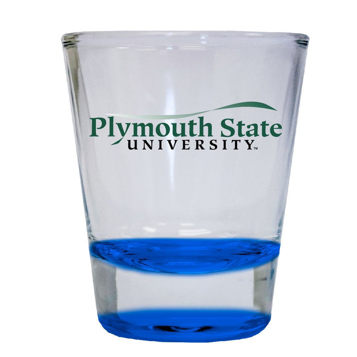 Plymouth State University 2 ounce Color Etched Shot Glasses Image 4