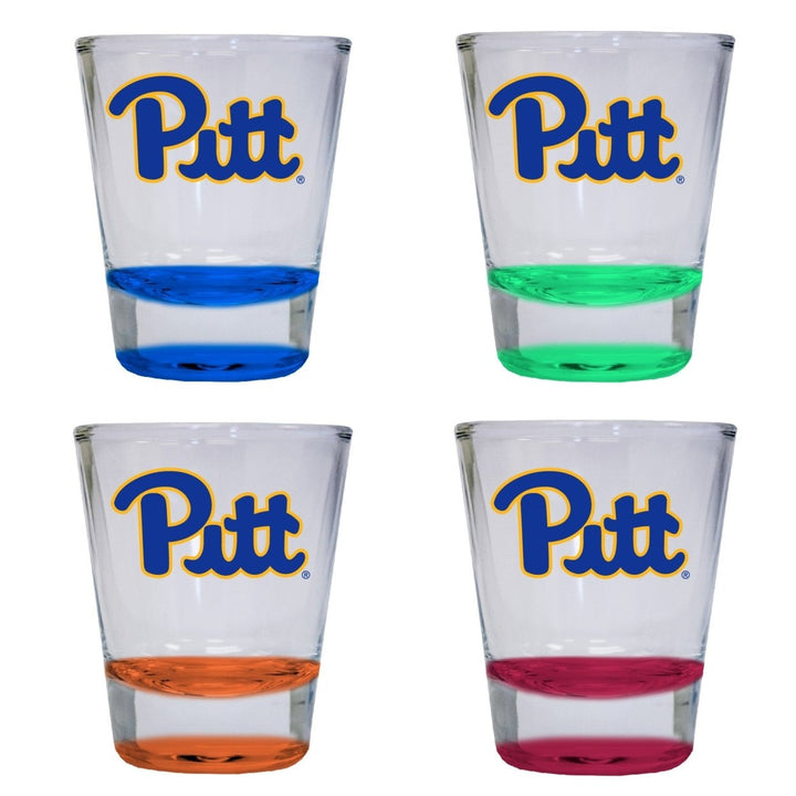 Pittsburgh Panthers 2 ounce Color Etched Shot Glasses Image 4