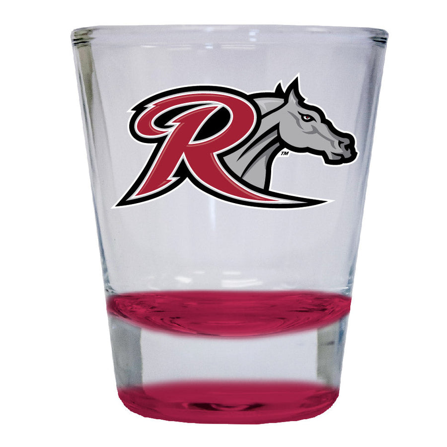 Rider University Broncs 2 ounce Color Etched Shot Glasses Image 1