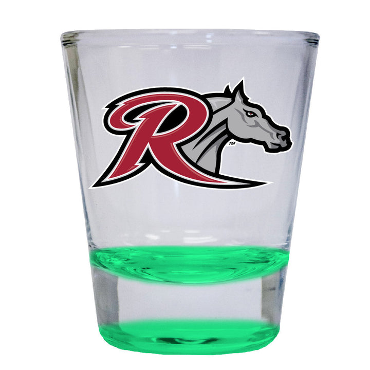 Rider University Broncs 2 ounce Color Etched Shot Glasses Image 3