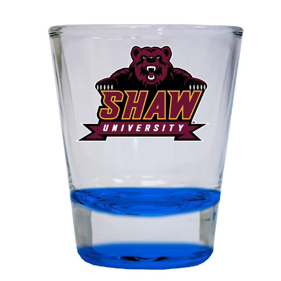 Shaw University Bears 2 ounce Color Etched Shot Glasses Image 4