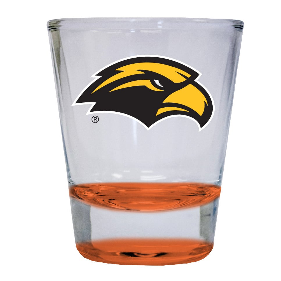 Southern Mississippi Golden Eagles 2 ounce Color Etched Shot Glasses Image 2