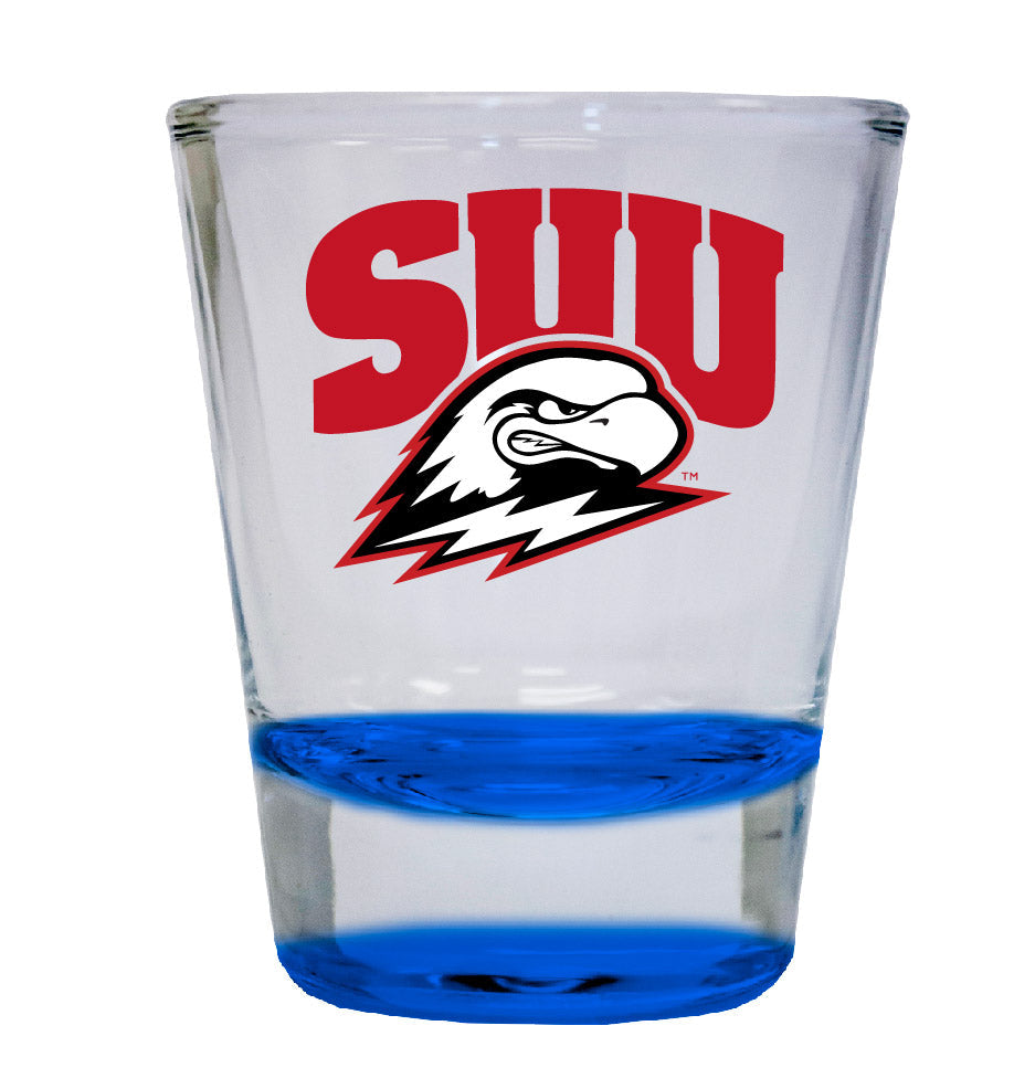 Southern Utah University 2 ounce Color Etched Shot Glasses Image 4